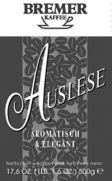 BREMER KAFFEE AUSLESE AROMATISCH & ELEGANT