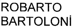 ROBARTO BARTOLONI