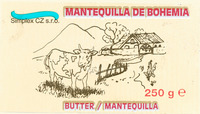 Simplex CZ s.r.o. MANTEQUILLA DE BOHEMIA BUTTER / MANTEQUILLA