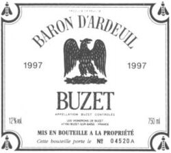 BARON D'ARDEUIL BUZET
