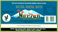 NATURAL MINERAL WATER Narzan