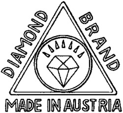 DIAMOND BRAND MADE IN AUSTRIA