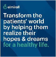 almirall Transform the patients' world by helping them realize their hopes & dreams for a healthy life.