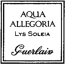 AQUA ALLEGORIA LYS SOLEIA Guerlain