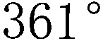 361°