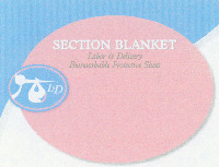 SECTION BLANKET Labor & Delivery Bioresorbable Protective sheet L&D