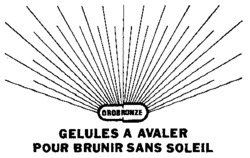 OROBRONZE GELULES A AVALER POUR BRUNIR SANS SOLEIL
