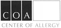 COA CENTER OF ALLERGY