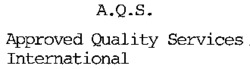 A.Q.S. Approved Quality Services International