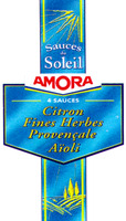 Sauces du Soleil AMORA 4 SAUCES Citron Fines Herbes Provençale Aïoli