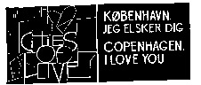 Cities of Love KØBENHAVN, JEG ELSKER DIG COPENHAGEN, I LOVE YOU