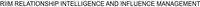 RIIM RELATIONSHIP INTELLIGENCE AND INFLUENCE MANAGEMENT