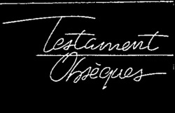 Testament Obsèques