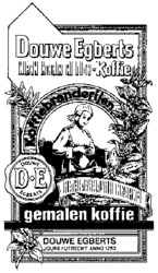 Douwe Egberts Koffie D-E DOUWE EGBERTS gemalen koffie