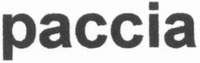 paccia