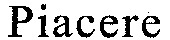 Piacere
