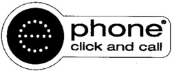 e phone click and call