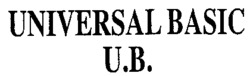 UNIVERSAL BASIC U.B.