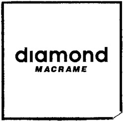 diamond MACRAME