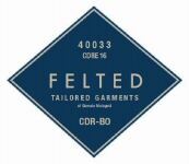 40033 CDRE 16 FELTED TAILORED GARMENTS of Gionata Malagodi CDR-BO