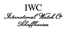 IWC International Watch Co Schaffhausen