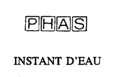 PHAS INSTANT D'EAU
