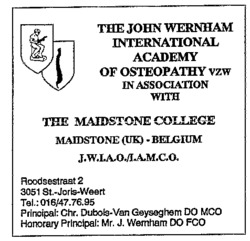 JOHN WERNHAM