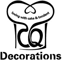 Decorations loving with cake & fondant