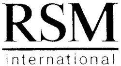 RSM international