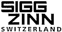 SIGG ZINN SWITZERLAND