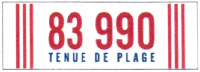 83 990 TENUE DE PLAGE
