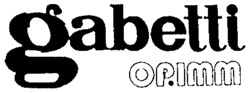 gabetti OP.IMM