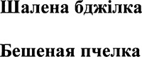 Shalena bdzilka Beshenaya pchiolka.