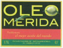 OLEO MÉRIDA Posiblemente el mejor aceite del mundo