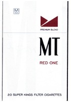 MT RED ONE PREMIUM BLEND 20 SUPER KINGS FILTER CIGARETTES M TEK