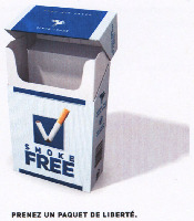 SMOKE FREE PRENEZ UN PAQUET DE LIBERTÉ.
