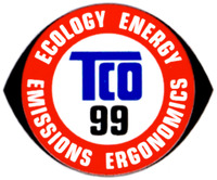 TCO 99 ECOLOGY ENERGY EMISSIONS ERGONOMICS Tco 99