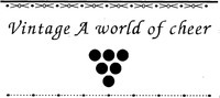 Vintage A world of cheer
