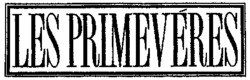 LES PRIMEVÉRES