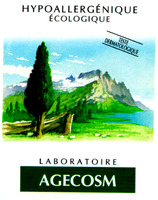 HYPOALLERGÉNIQUE ÉCOLOGIQUE TESTE DERMATOLOGIQUE LABORATOIRE AGECOSM