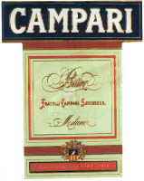 CAMPARI BITTER FRATELLI CAMPARI SUCCESSORI Milano - DAVIDE CAMPARI MILANO - ITALY