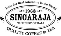 1968 SINGARAJA THE BEST OF BALI Taste the Real Adventure in the World QUALITY COFFEE & TEA