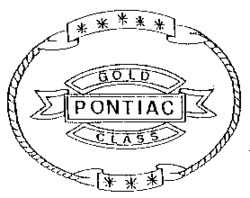 GOLD PONTIAC CLASS