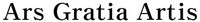 Ars Gratia Artis