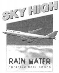 SKY HIGH RAIN WATER PURIFIED RAIN DROPS