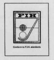 FIH Conform to F.I.H. standards