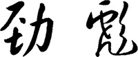 The transliteration of the two Chinese characters in the mark is 