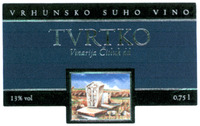 VRHUNSKO SUHO VINO TVRTKO Vinarija Citluk