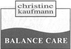 christine kaufmann BALANCE CARE
