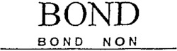 BOND BOND NON
